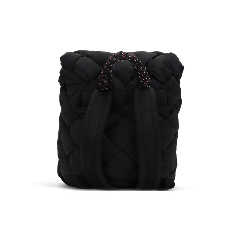 Bottega Veneta CASSETTE Fabric Backpack Men's Black-5