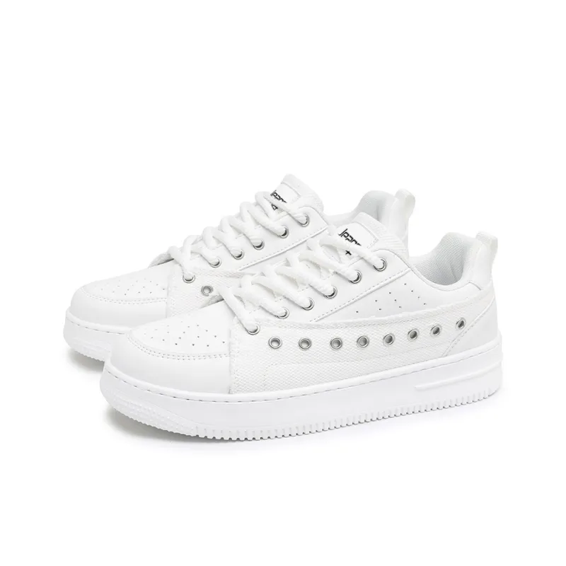 JEANSWEST Air Force 1, White Sneakers Low Top Fashion Versatile Platform Height Increasing Skateboard Shoes Men's-2