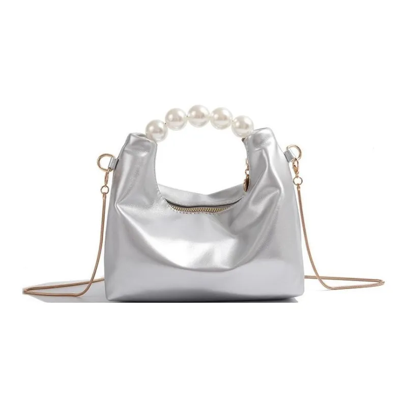 SEPTWOLVES Pu Handbag Shoulder Bag Regular Women's White/Pink/Black/Khaki/Silver/Purple-14