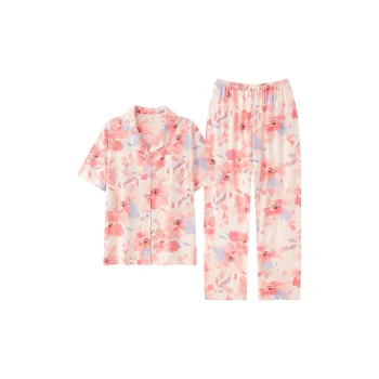 FENTENGCARE Pajama Set Women's Peach