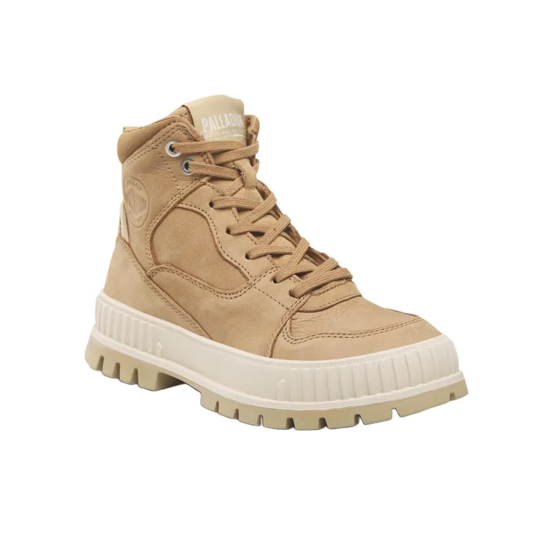 Palladium PALLASHOCK HI Ankle Boots Women's Brown-2