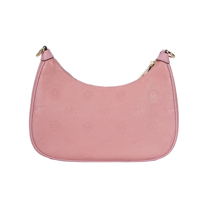 MICHAEL KORS Cow Leather Crescent Bag, Shoulder Bag, Crossbody Bag Tubas Women's Pink-5