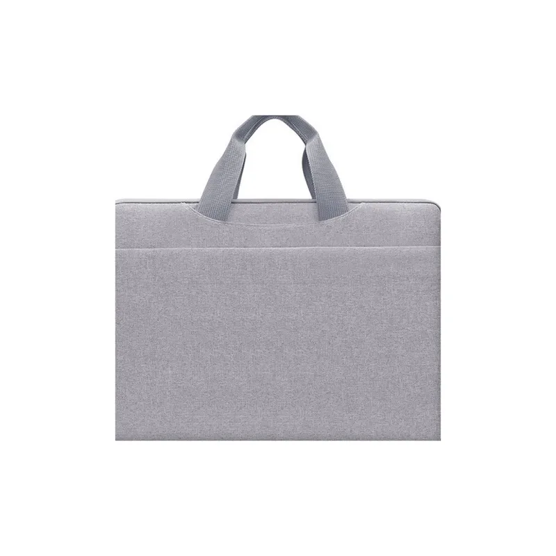 BUBM Ant Fabric Durable Breathable One Shoulder Laptop Bag Unisex Gray/Black-2