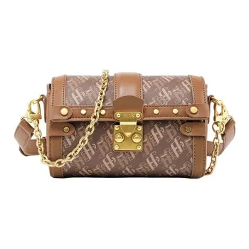 Folli Follie PU Babylon Cylinder Bag Crossbody Bag Shoulder Bag Women's Latte/Milk Coffee