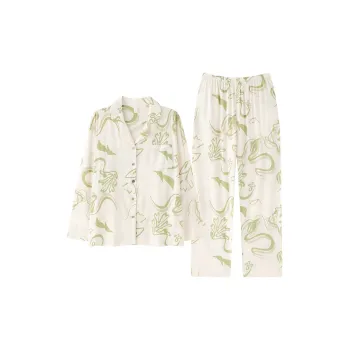 FENTENGCARE Pajama Set Women's Apricot