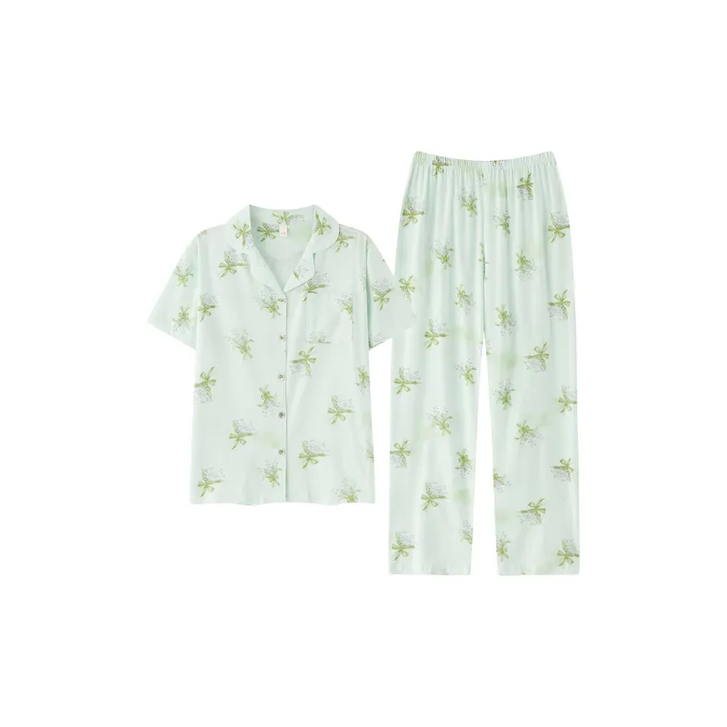 FENTENGCARE Pajama Set Women's Teal-0