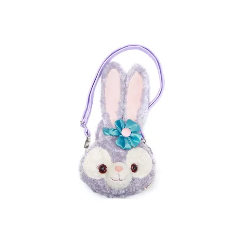 Disney Plush Crossbody Bag, Shoulder Bag Medium Size Women's Purple