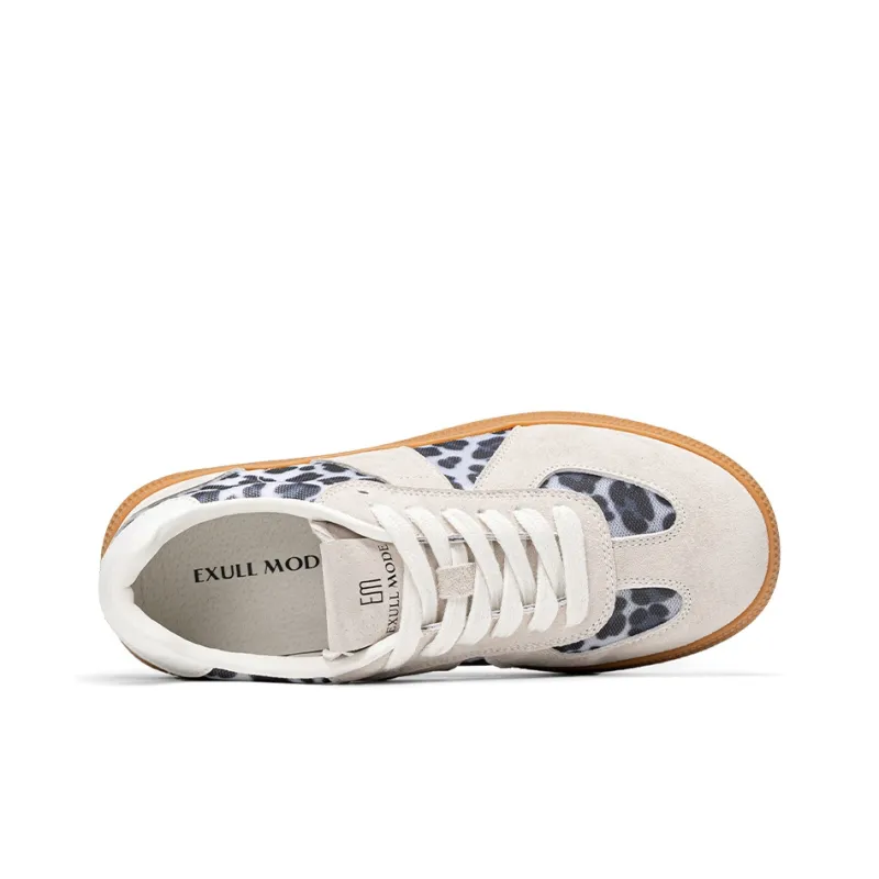 EXULL Q Lightweight, Breathable, And Slip Resistant Low Top Skateboard Shoes Women's-9
