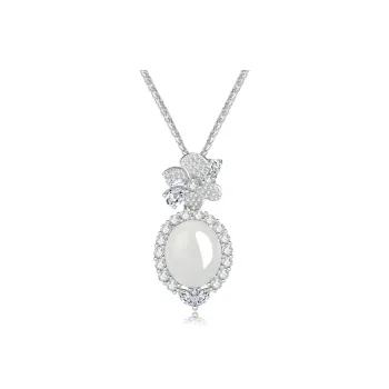 Di Su Xing Chalcedony Necklaces Women's