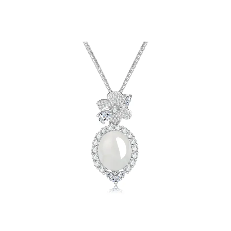 Di Su Xing Chalcedony Necklaces Women's-0