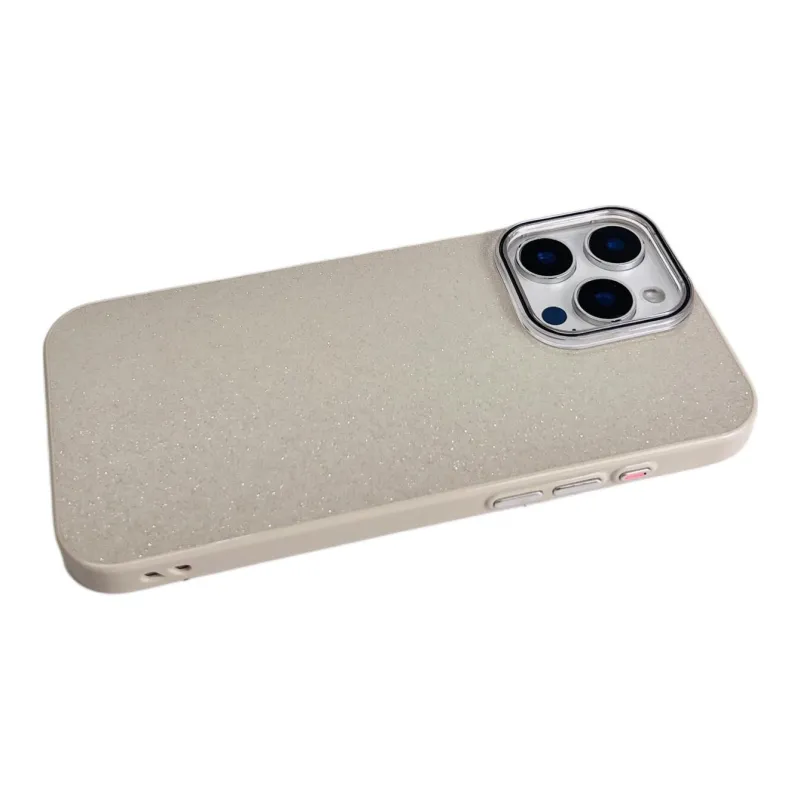 Sopi TPU Material Glitter Baby's Breath 2 in 1 Phone Cases Compatible With IPhone 16/15 Pro Max/Apple 13/14 Pro/Max-7