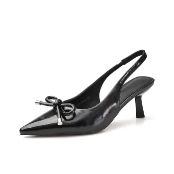 POOQ Slim Heel High Heels 6CM Women's