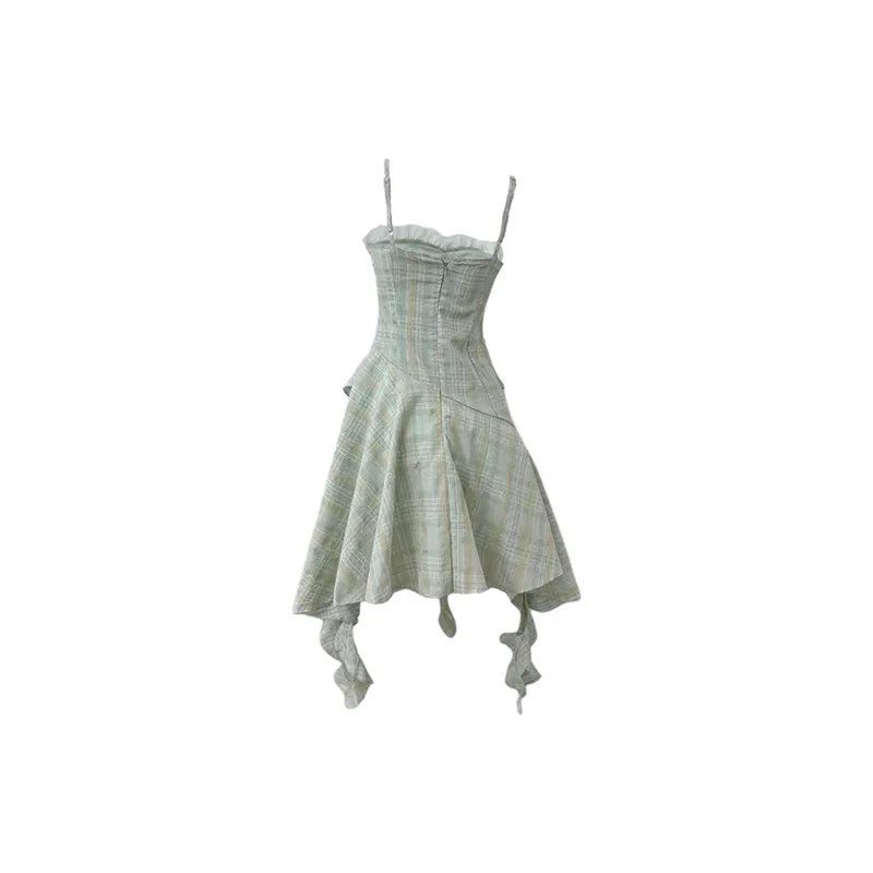 BDGU Slip Dresses Women's Green-1
