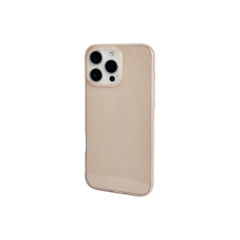 Sopi TPU Material Pink Translucent Black And Shiny Phone Cases Compatible With IPhone 16/15 Pro Max/Apple 13/14 Pro/Max-2