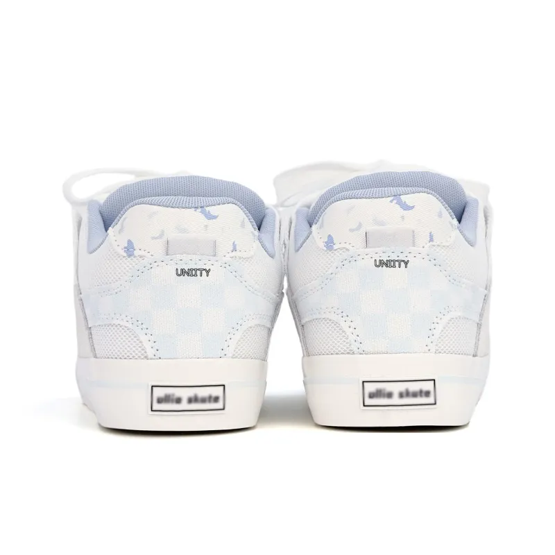 UNIITY Skateboard Shoes Women's Low Top Blueberry-5