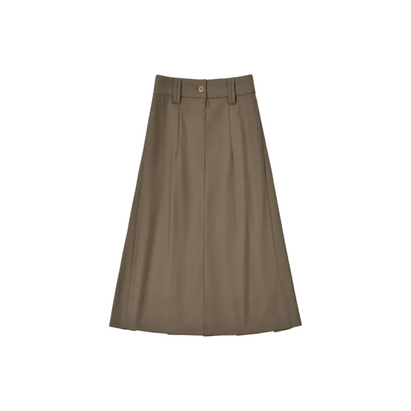 DESSUU Casual Long Skirts Women's-1