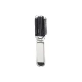 Minimalist Style Plated Silver Foldable Massage Comb
