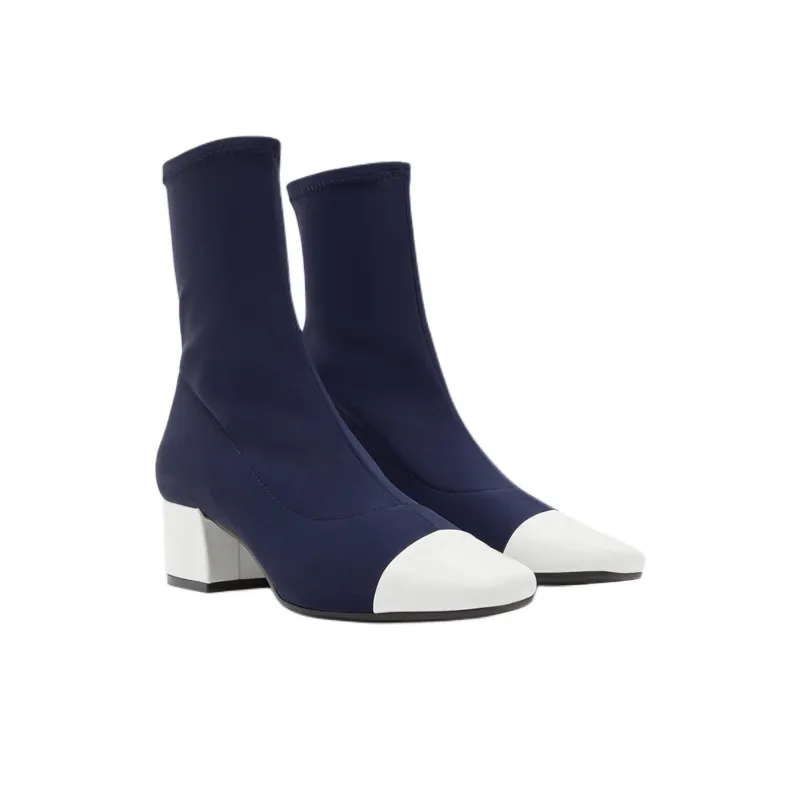 Carel Estime Ankle Boots 4cm Women's Blue-2