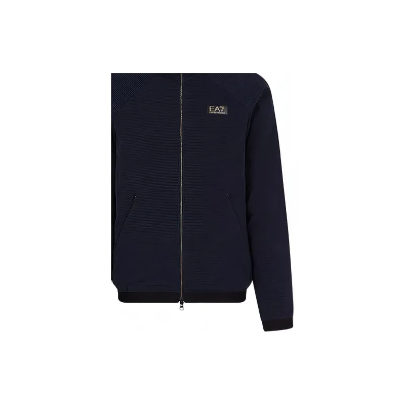 EMPORIO ARMANI Puffer Jacket Men's Navy Blue-3