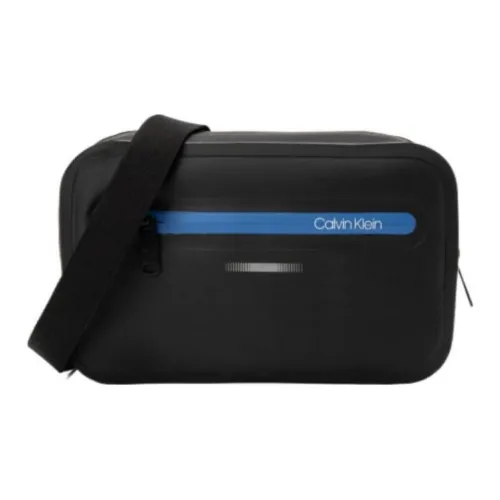 CALVIN KLEIN Synthetic Material Camera Bag, Shoulder Bag, Crossbody Bag Men's Black