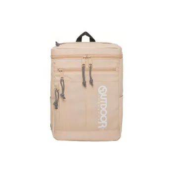 OUTDOOR PRODUCTS Fabric Hiking Bag Backpack Unisex Light Brown