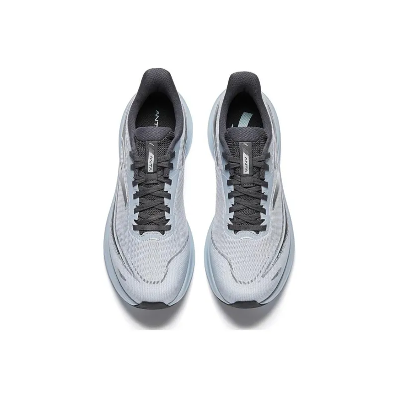 CHAOJIANTA Slip Resistant And Breathable Low Top Casual Running Shoes Men's Gray-2