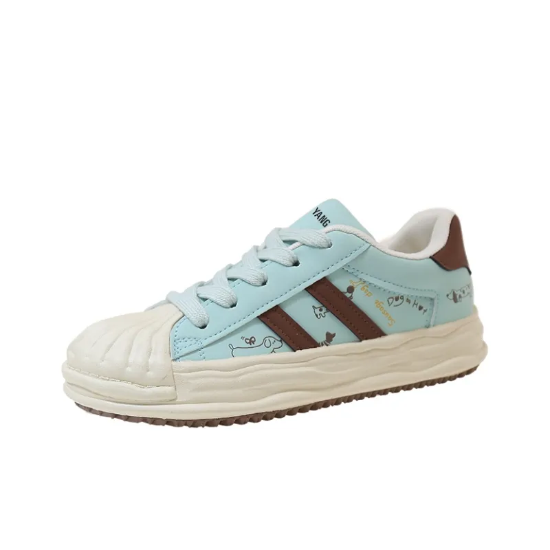 Yang Nianhua Anti-Slip Wear-Resistant Low-Top Skateboard Shoes Women's-5