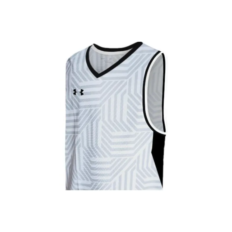 Under Armour Basketball Jerseys Men's White-2