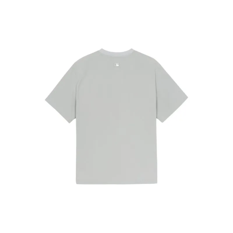 MLB GofcoreBasic New York Yankees T Shirt Unisex Light Gray-1
