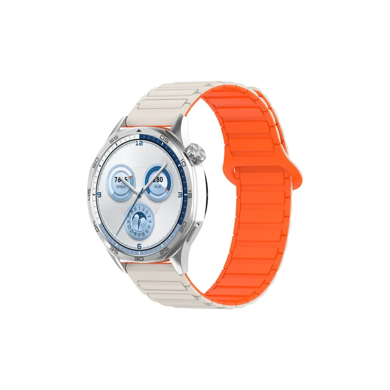 CHUANGYIDA OPPO Compatibility Watch Band 222mm Silicone Material-0