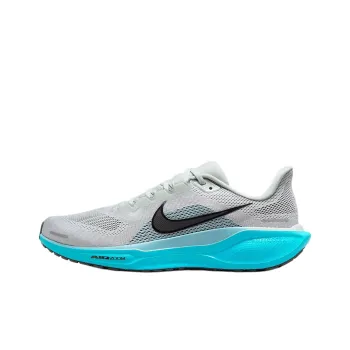 Nike Air Zoom Pegasus 41 Light Silver Denim Turquoise Dusty Cactus Black