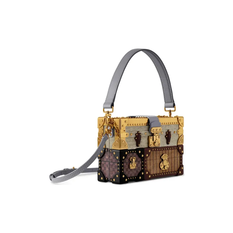LOUIS VUITTON Petite Malle Celebration Trio Icône Canvas-1