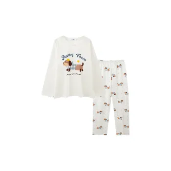 Sleeping Beauty Pajama Set Women's White