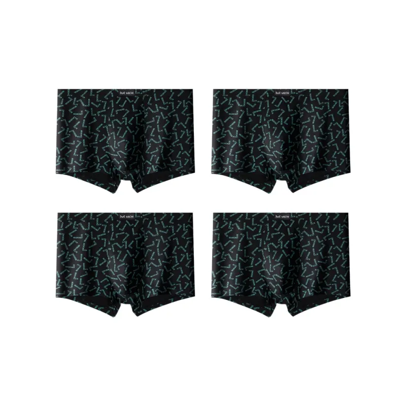 MIIOW Trend Party Series Underpants Men's 4 Pack-22