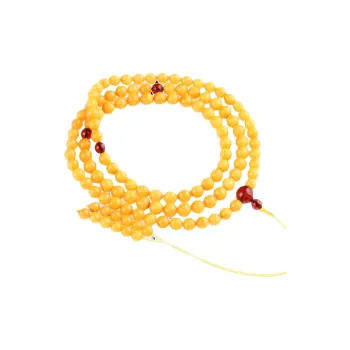 Oushuo Jewelry Amber Beeswax Bracelets Unisex
