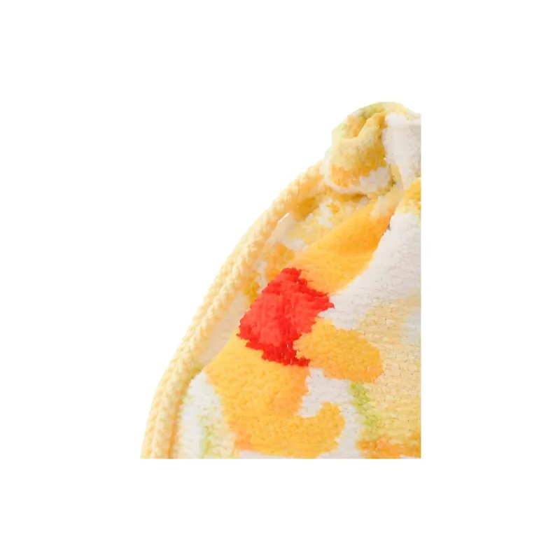 Disney Cotton Drawstring Bag Wallet Unisex Lemon-3