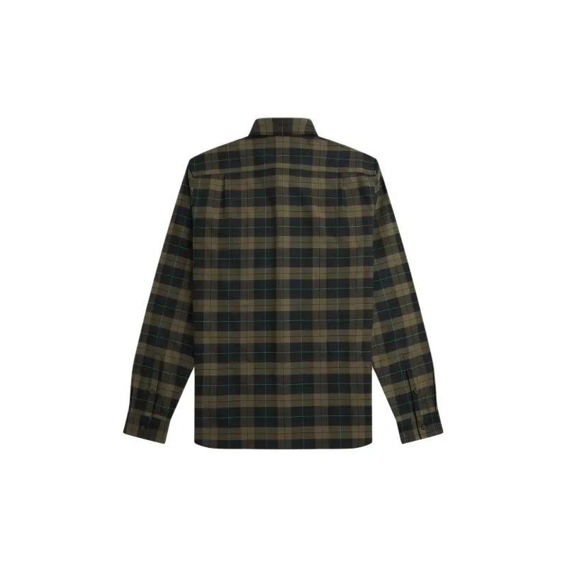 FRED PERRY Shirt Men's Night Green-1
