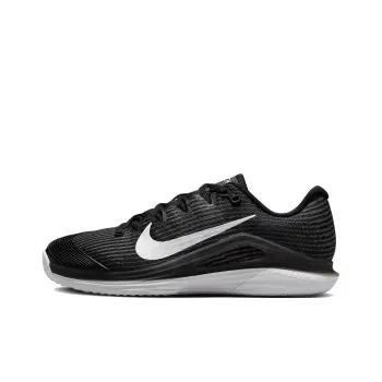 Nike Court Vapor 12 Clay Black Dark Smoke Grey White Women's