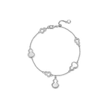 Trpopo S925 Sterling Silver Bracelet, Commute Versatile Couple Bestie Jewelry Women's