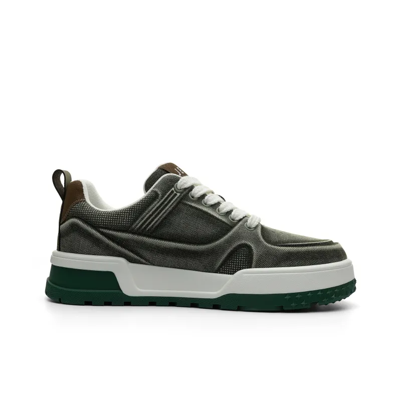 JEEP SPIRIT Skateboard Shoes Men Low Top White-1