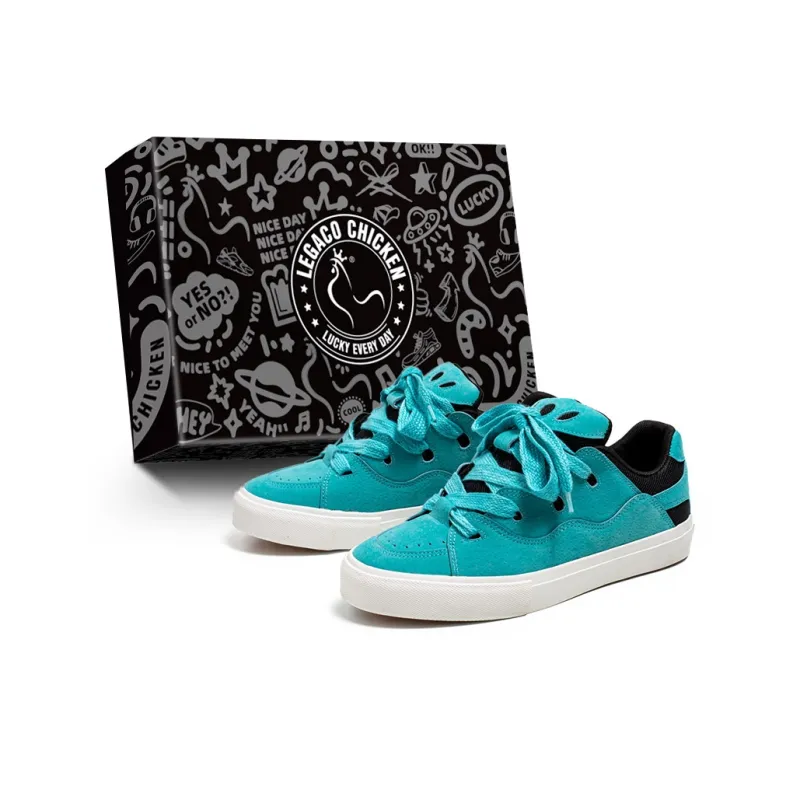 Legaco Chicken Coverage Abrasion Resistant Skateboard Shoes Unisex Box-0