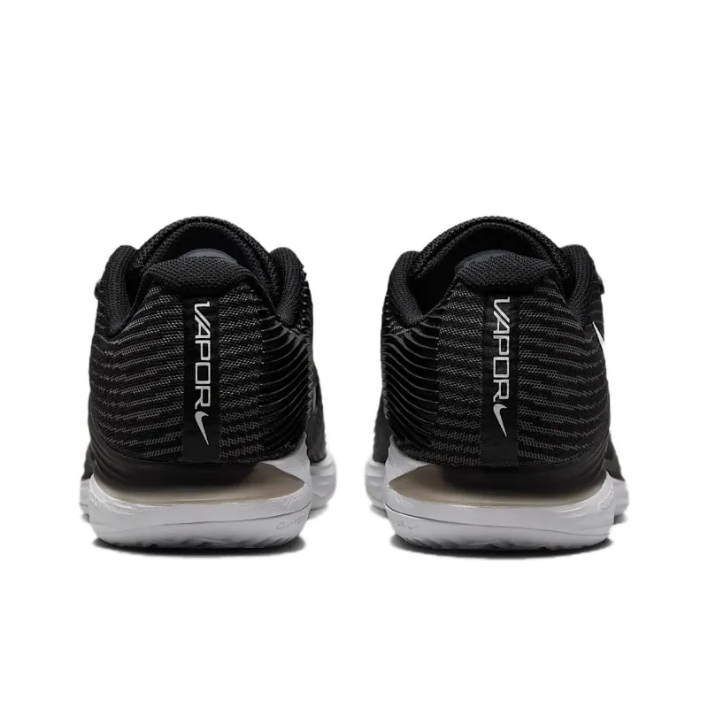 Nike Court Vapor 12 Clay Black Dark Smoke Grey White Women's-4
