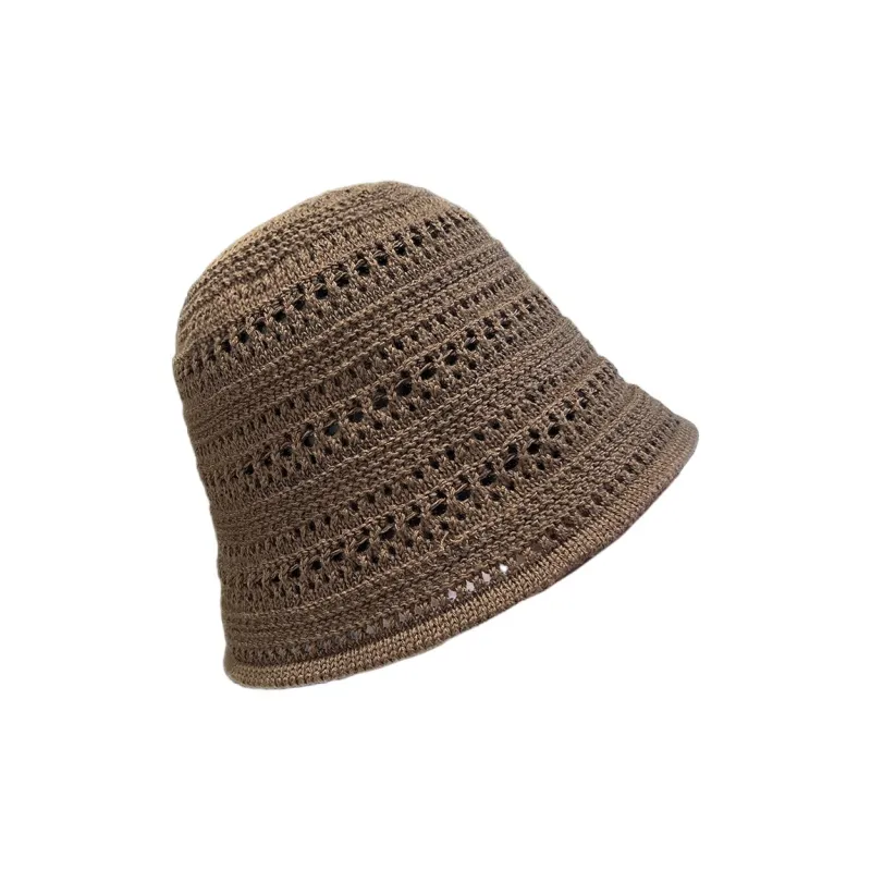 Fishing For Bears Polyester Bucket Hats Unisex-4
