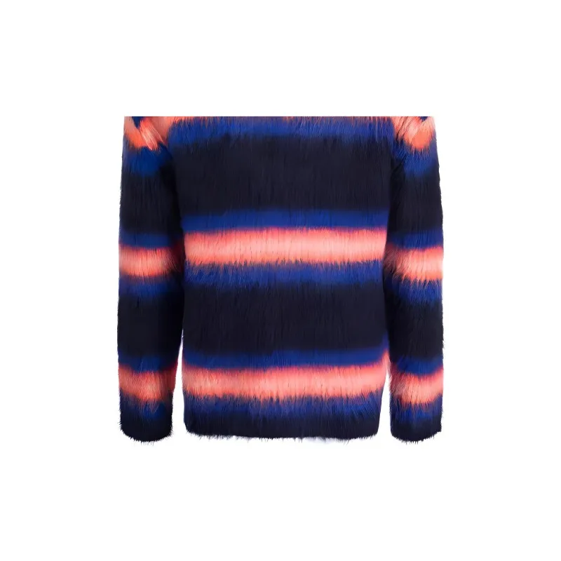 KENZO Cashmere Sweaters Men Purple-5
