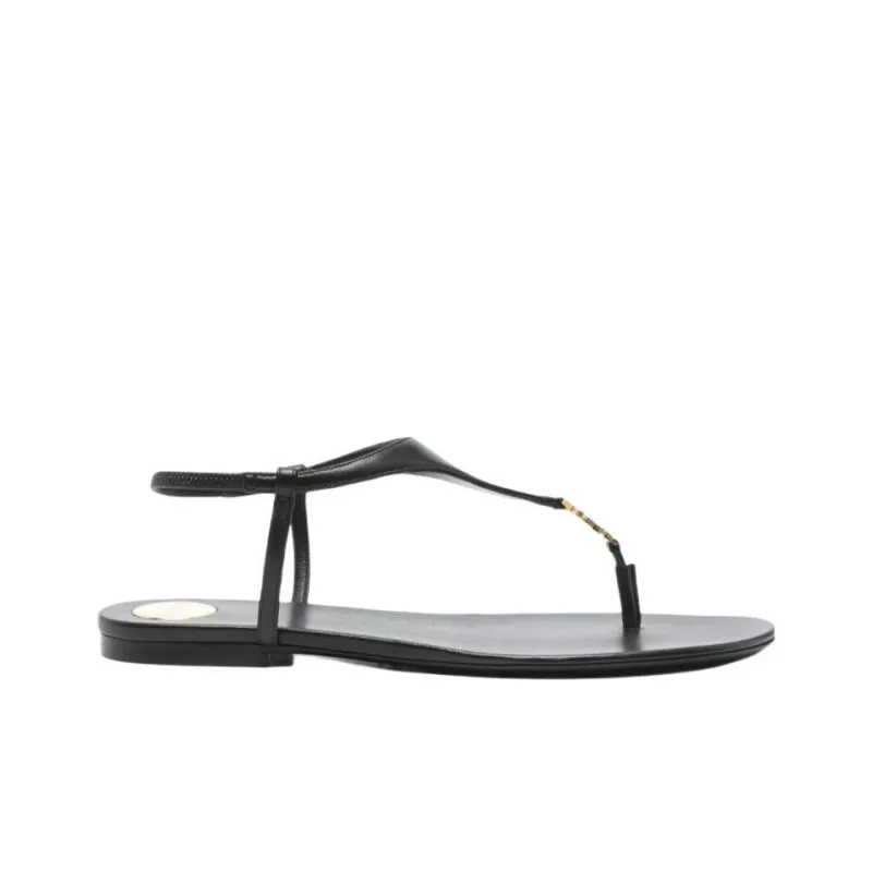SAINT LAURENT Bridget Strap Sandals Women's Black-1