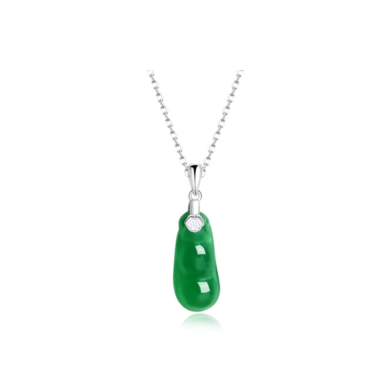 Di Su Xing Chalcedony Necklaces Women's-0