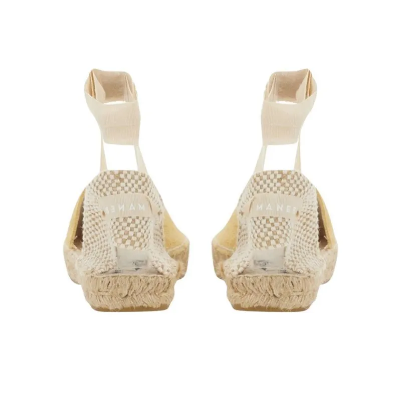 Manebí Valenciana Espadrilles Women's Yellow-2