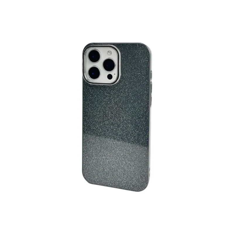 Sopi TPU Material Glitter Baby's Breath 2 in 1 Phone Cases Compatible With IPhone 16/15 Pro Max/Apple 13/14 Pro/Max-10
