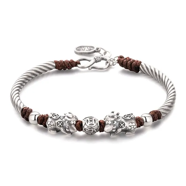 BMK 999 Fine Silver Bracelets Unisex-0