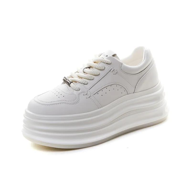 A Poinsettia Princess Skateboard Shoes Women's White-0